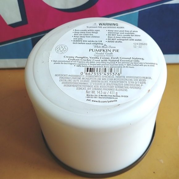 Host Pick 🎉 Bath & Body Works Pumpkin Pie 3-Wick Candle🥧 - Picture 4 of 5
